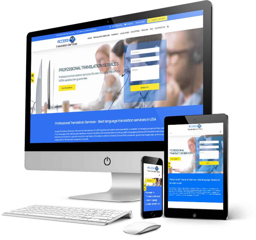 Access translation services - My CMS