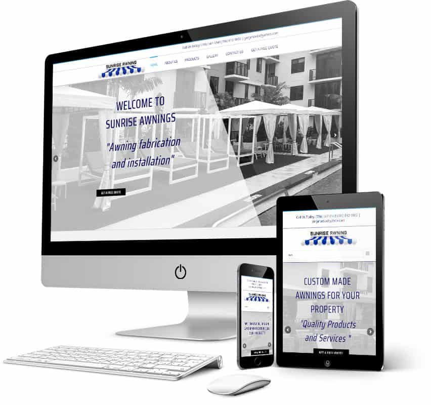 Sunrise awning - My CMS